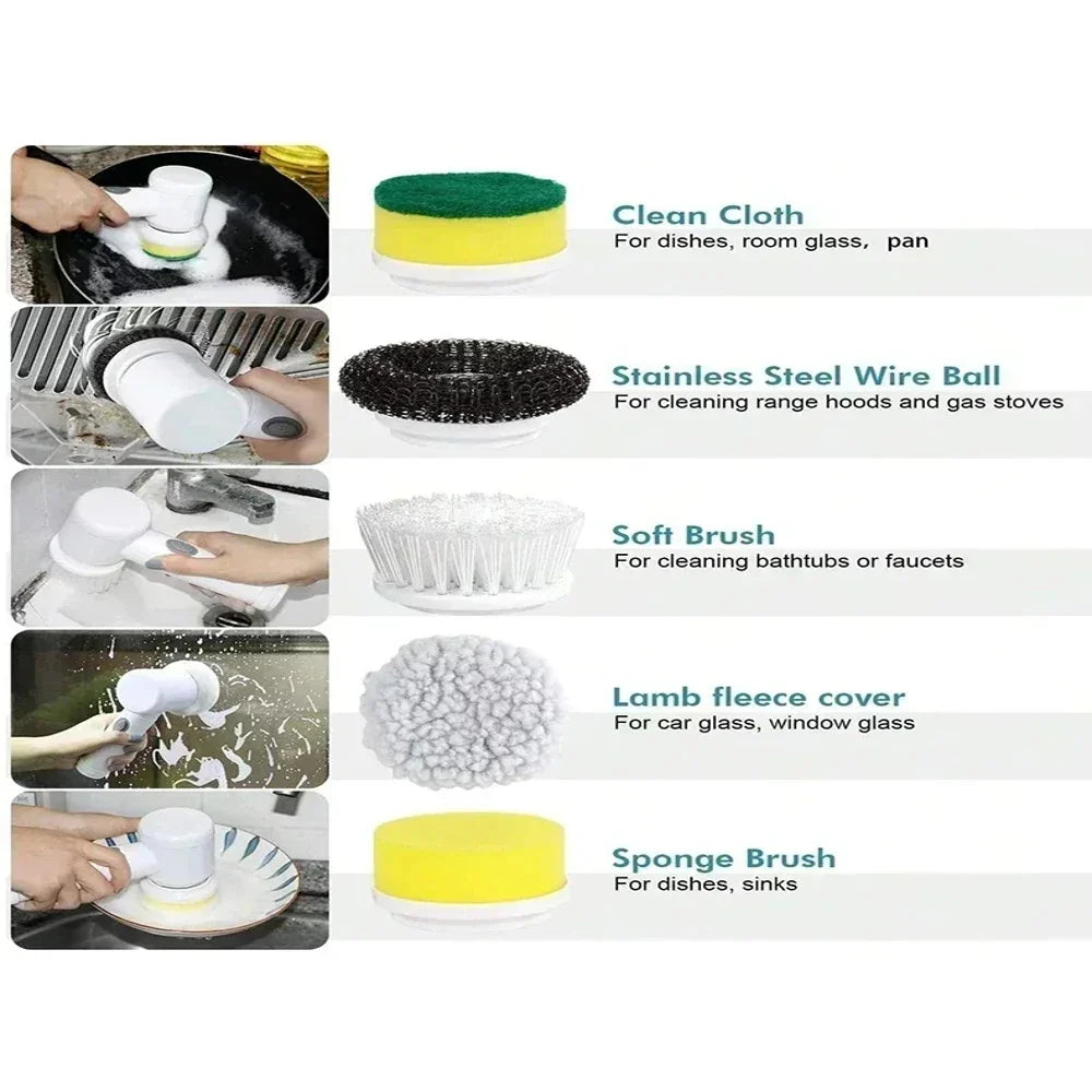 Portable Power Scrub Brush