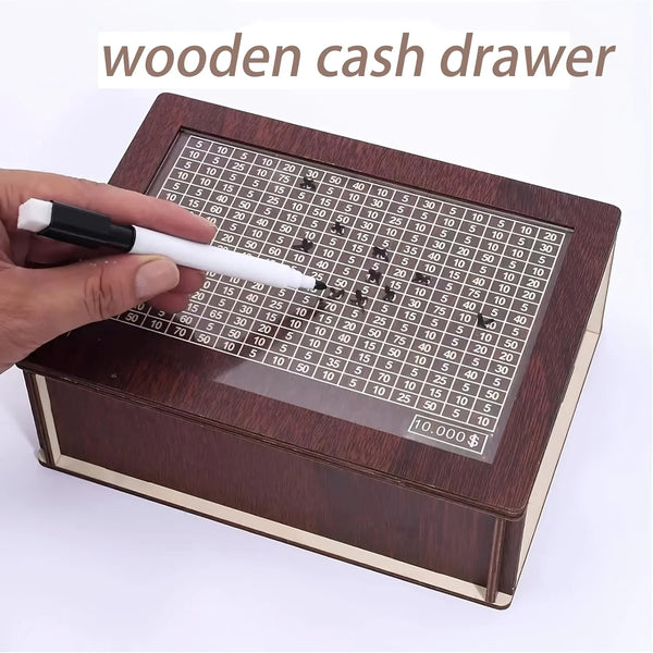 Smart Wooden Money Bank