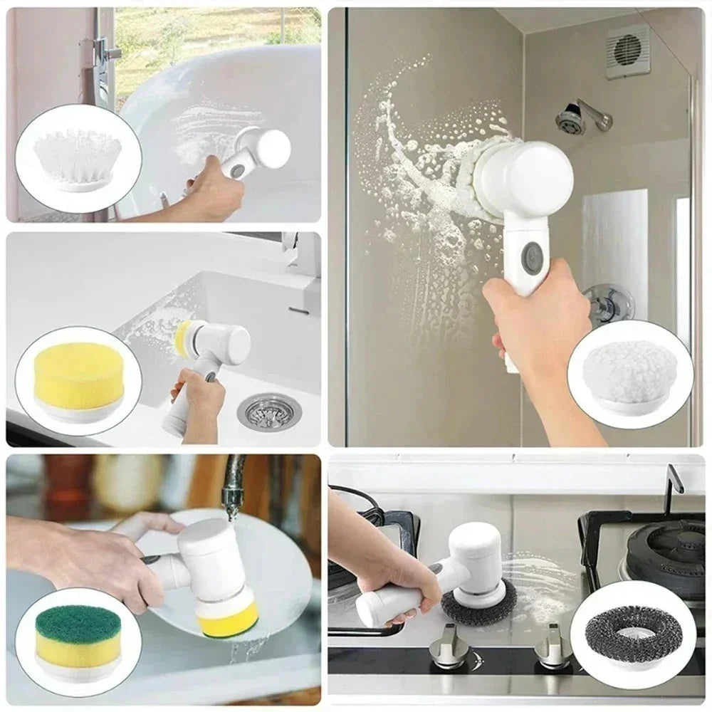 Portable Power Scrub Brush