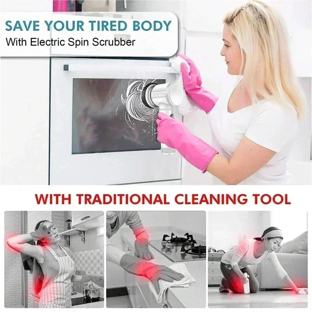 Portable Power Scrub Brush